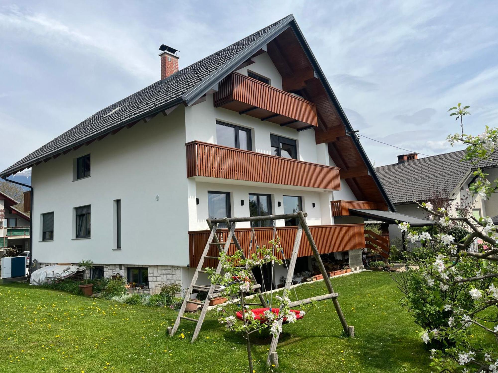 Apartmán Hisa Visnar Bled Exteriér fotografie